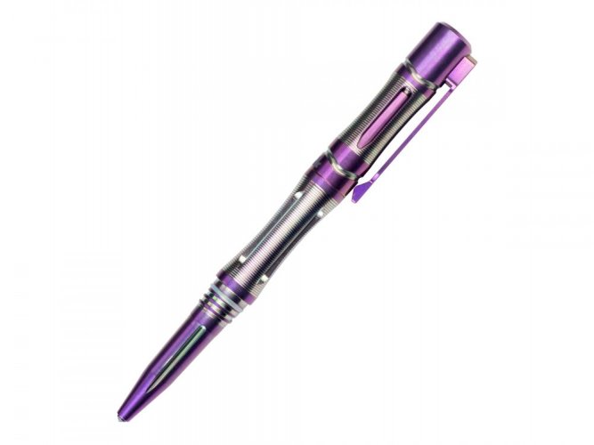 Fenix Halberd T5Ti Titanium Tactical Pen - Color: Pink